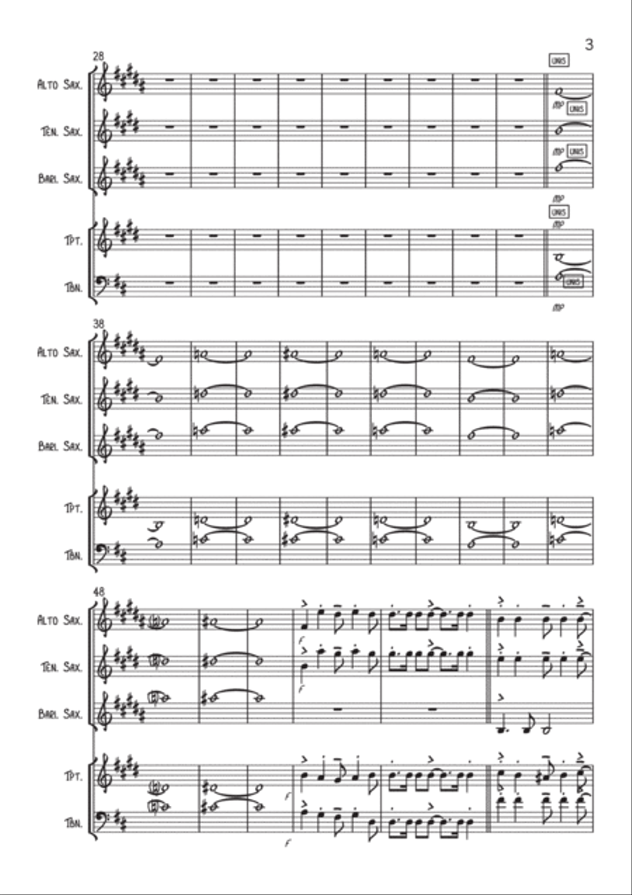 National Express Tenor Saxophone scores gallery preview page 4