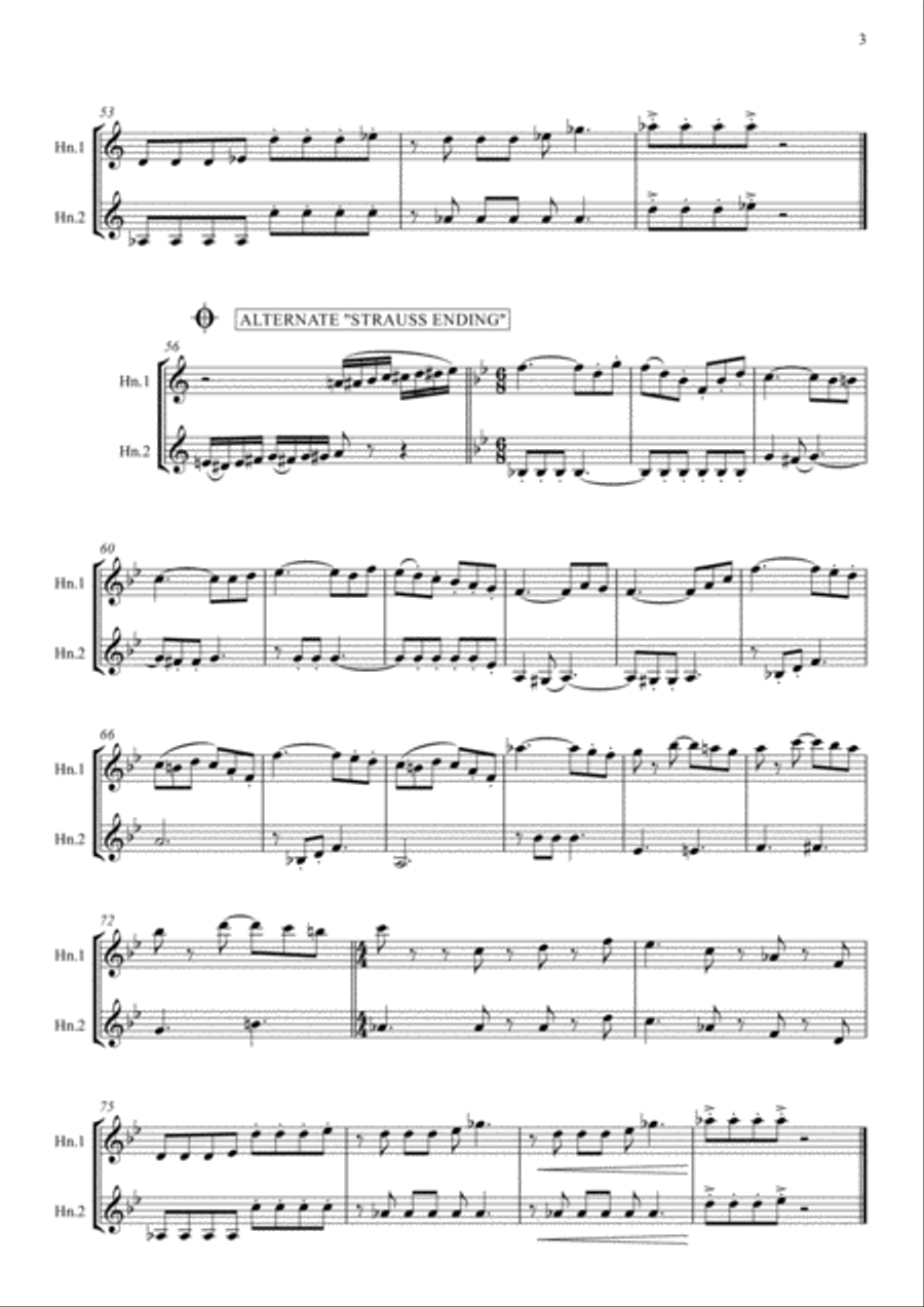 Theme From The Simpsons TM from the Twentieth Century Fox Television Series THE SIMPSONS Brass Duet scores gallery preview page 4