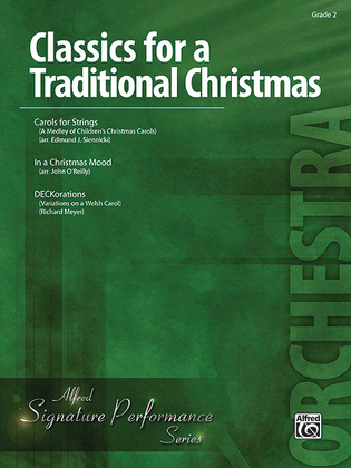 Book cover for Classics for a Traditional Christmas, Level 2