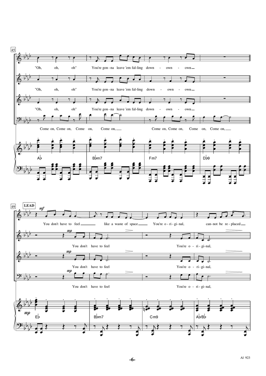 Firework Choir scores gallery preview page 6