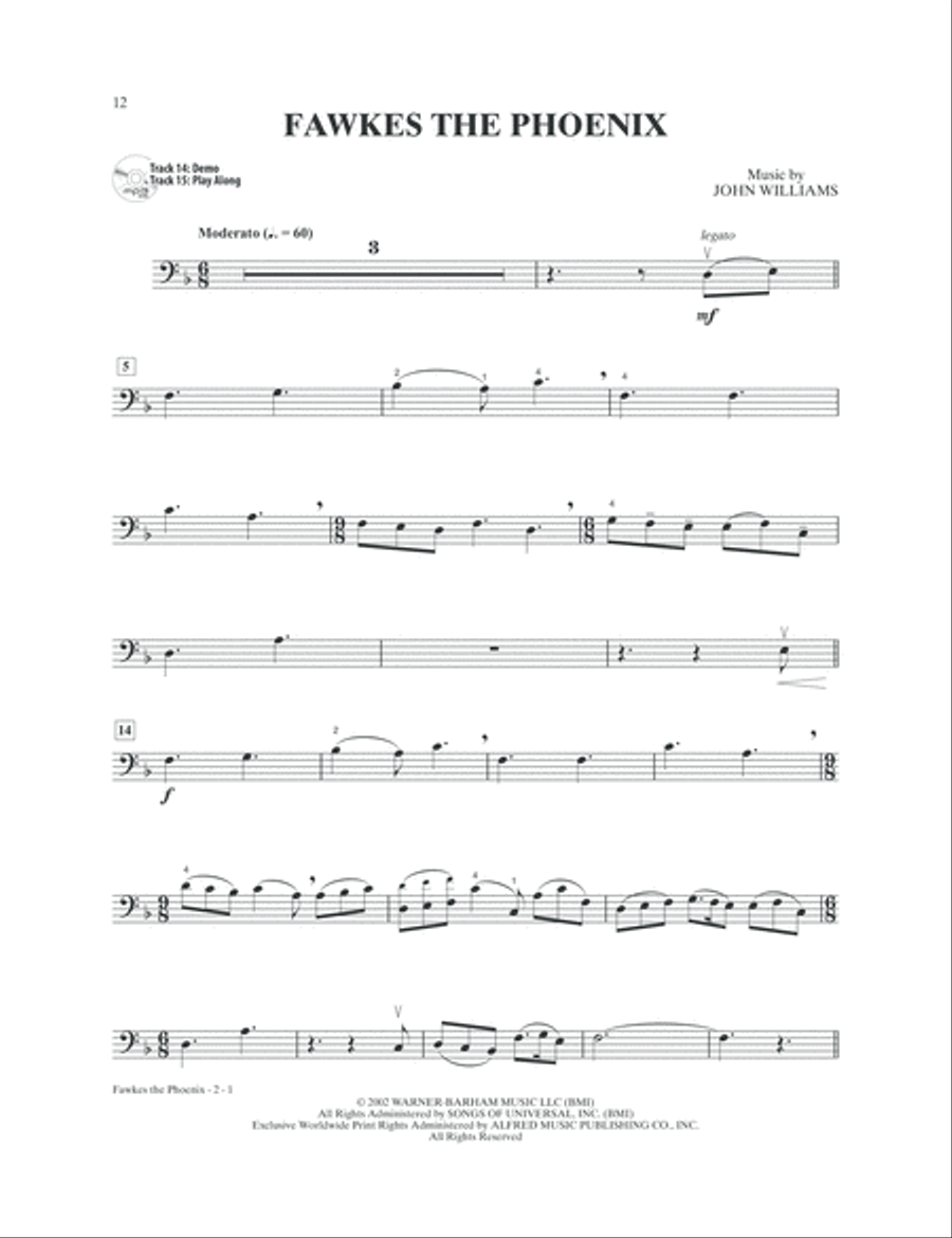 Harry Potter Instrumental Solos for Strings String Orchestra scores gallery preview page 13