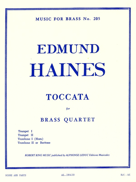 Toccata (quartet-brass)