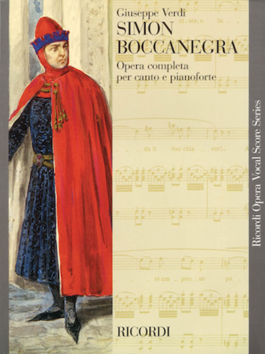 Simon Boccanegra Voice scores gallery preview page 1