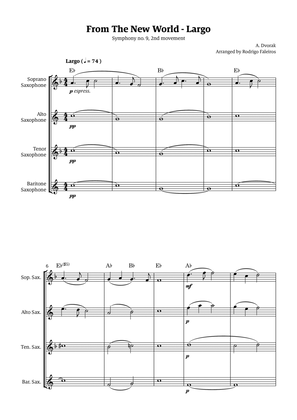 Largo (2nd movement of the Symphony no. 9 'From The New World')