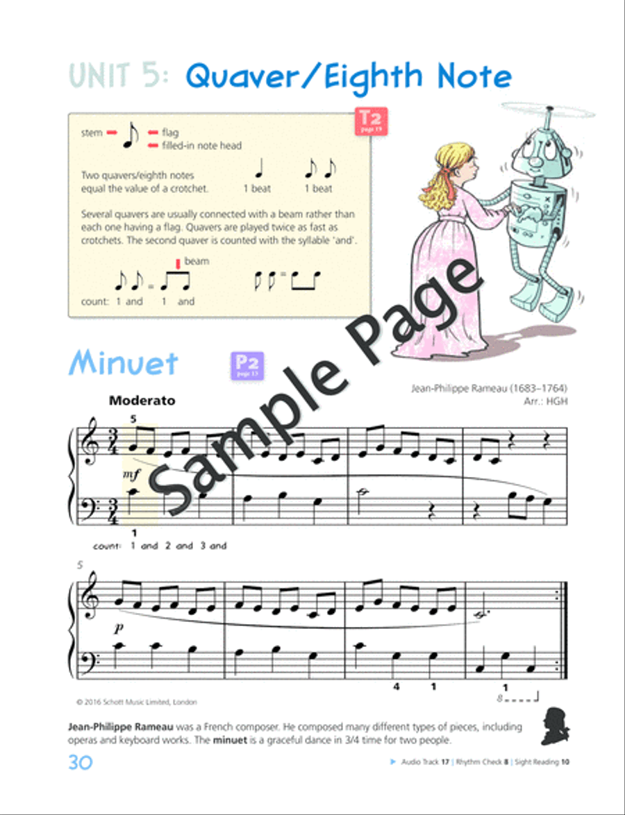 Piano Junior: Lesson Book 2 Piano Method scores gallery preview page 31