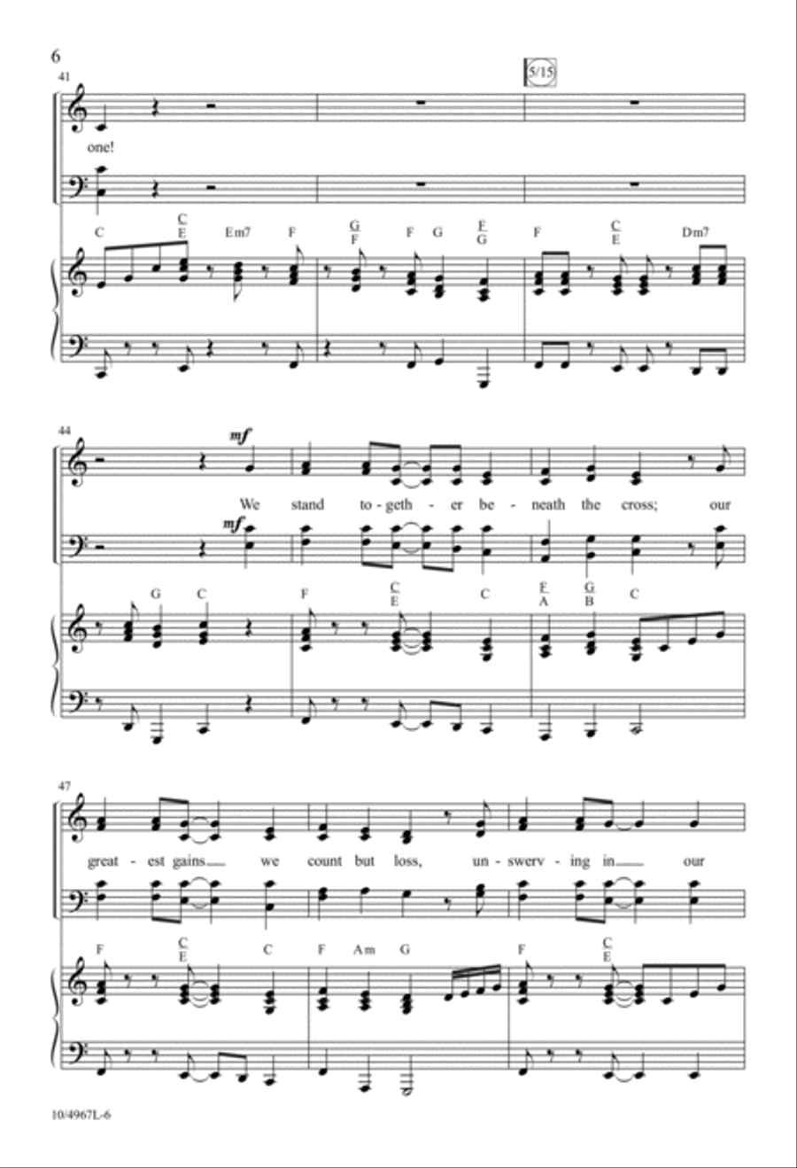 Somos Uno 4-Part scores gallery preview page 6
