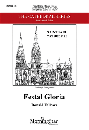 Book cover for Festal Gloria (Choral Score)