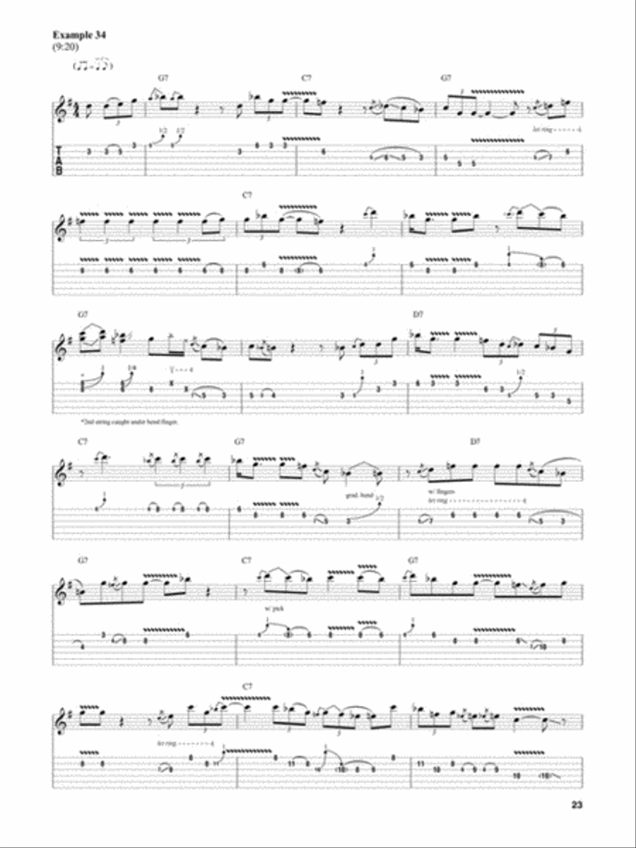 Warren Haynes - Electric Blues & Slide Guitar Electric Guitar scores gallery preview page 4