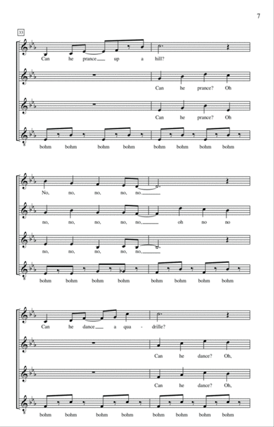 Too Fat Polka (She's Too Fat For Me) SSA scores gallery preview page 6