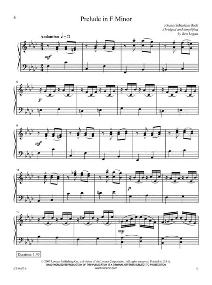 The Church Pianist's Library, Vol. 3 Piano Solo scores gallery preview page 4