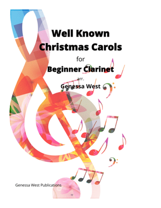 Well Known Christmas Carols For Beginner Clarinet