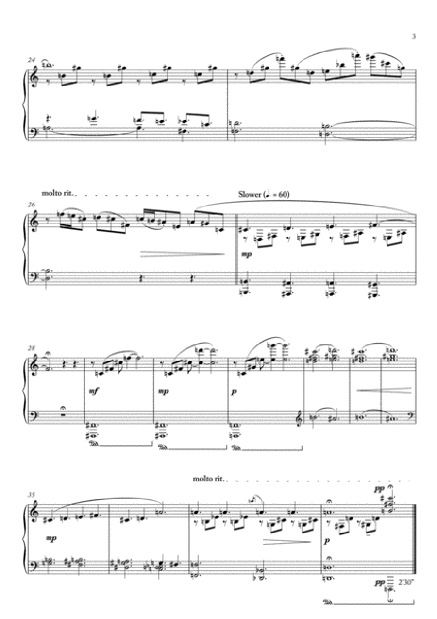 Carson Cooman: Nine Preludes for piano Piano Solo scores gallery preview page 5
