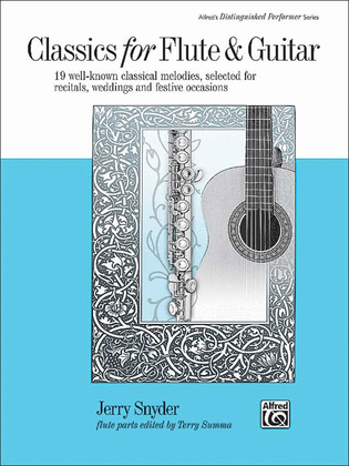 Book cover for Classics for Flute & Guitar