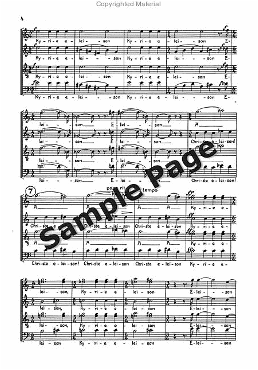 Cantata 2 Alto/chor/2 Pianos 4-Part scores gallery preview page 5