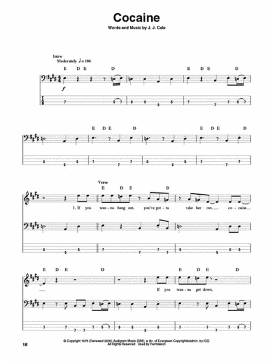 Eric Clapton Eric Clapton Electric Guitar scores gallery preview page 4