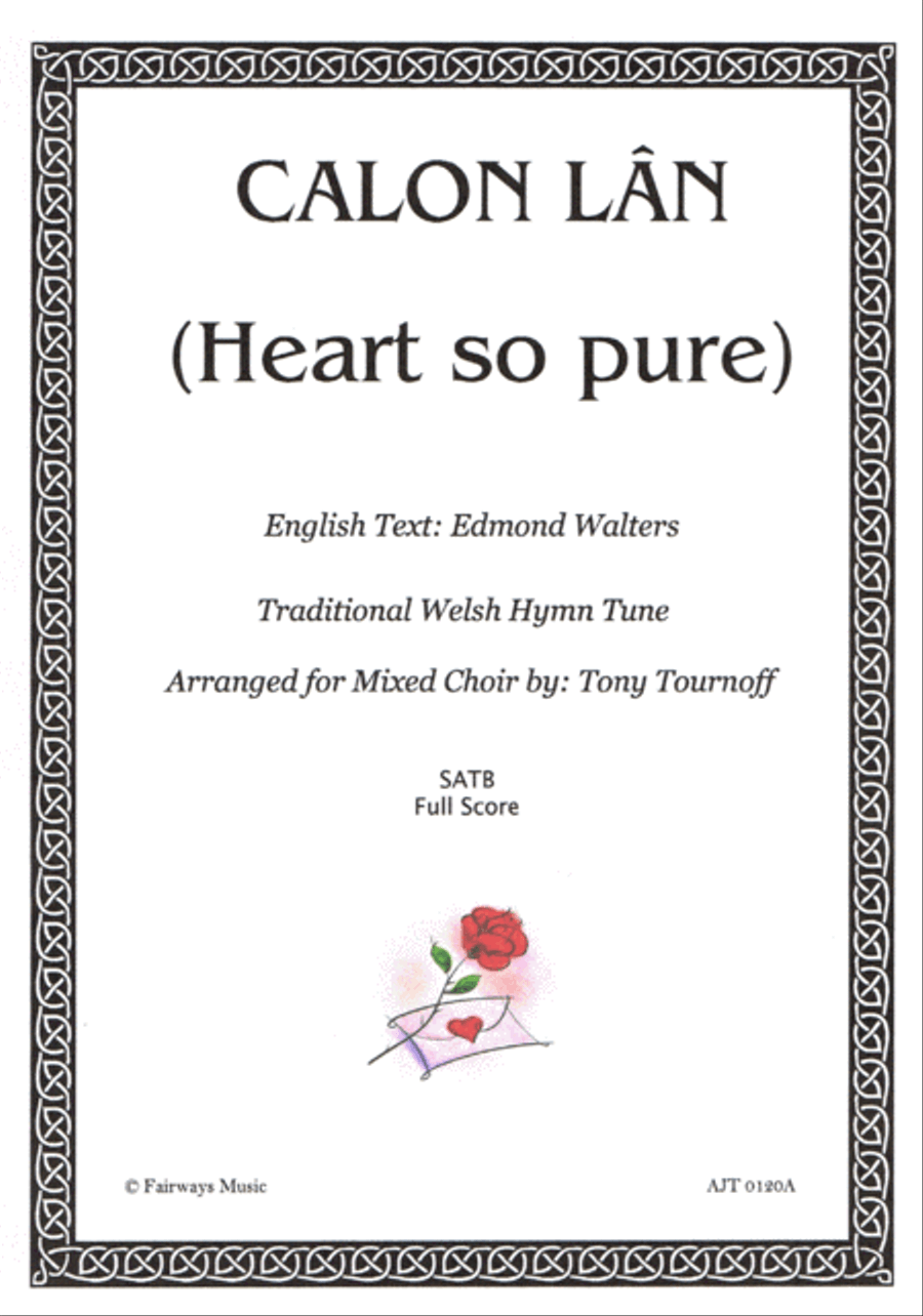 Calon Lan Calon Lan 4-Part scores gallery preview page 1