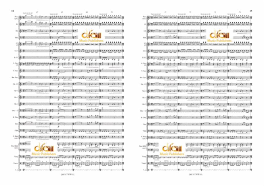 Conan the Barbarian - Anvil of CRom Concert Band scores gallery preview page 8