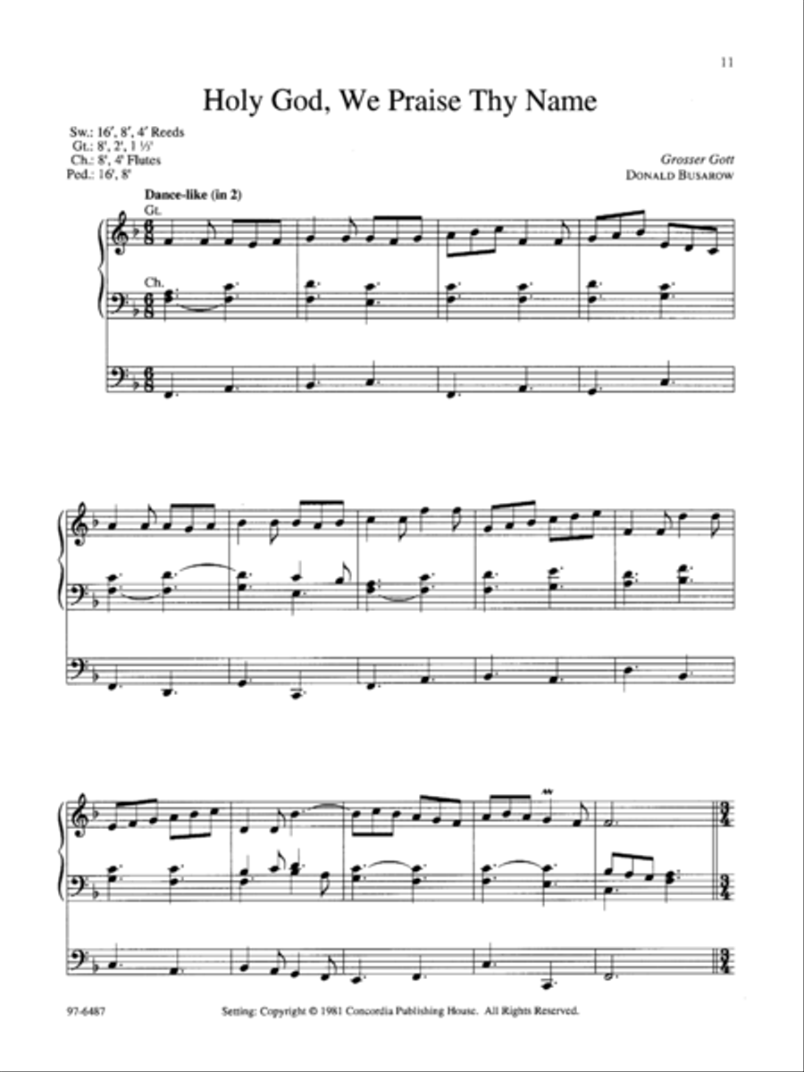 Laudate, Vol. 1 Organ scores gallery preview page 7