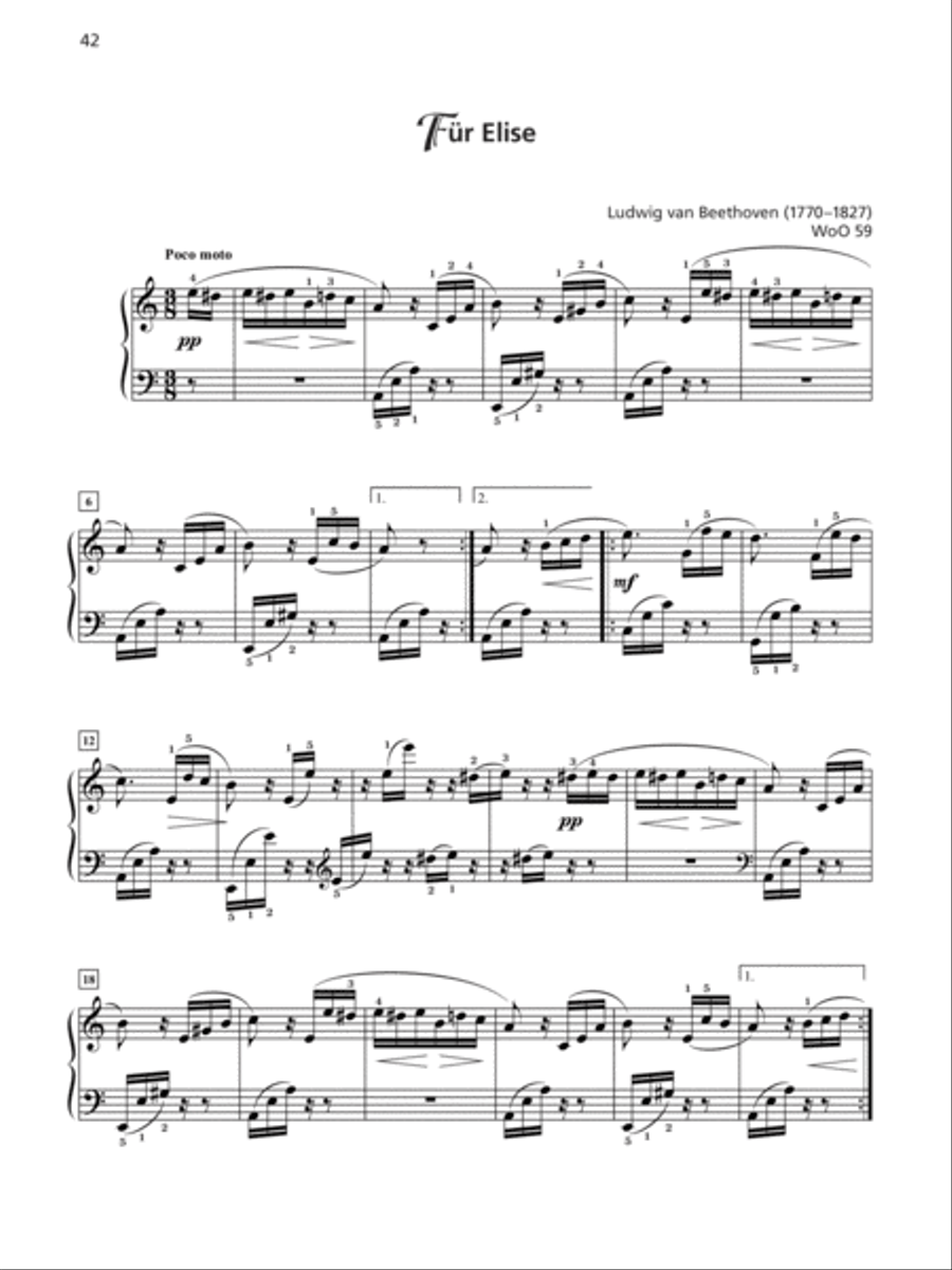 Classics for Students -- Bach, Mozart & Beethoven, Book 3 Piano Method scores gallery preview page 5