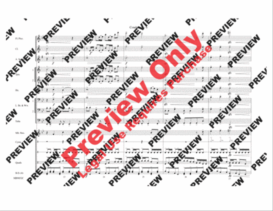 Fox Sports Themes Fox Sports Themes Marching Band scores gallery preview page 7