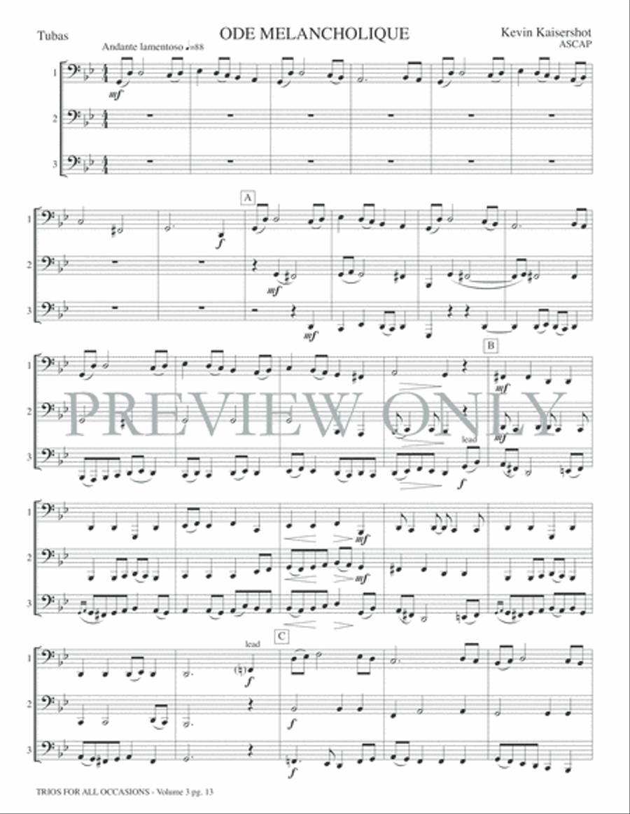 Trios for All Occasions Small Ensemble scores gallery preview page 15