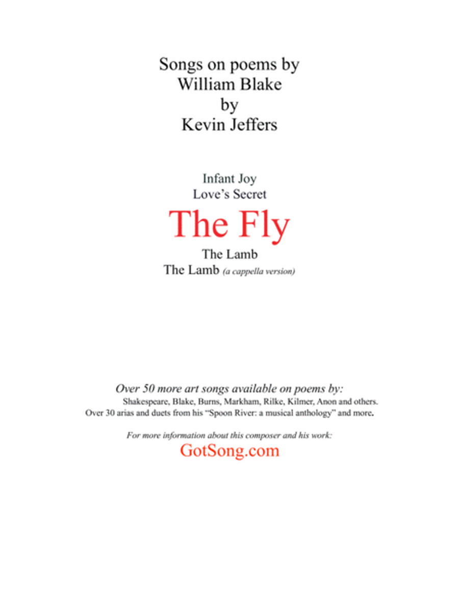 The Fly (poem by William Blake) image number null
