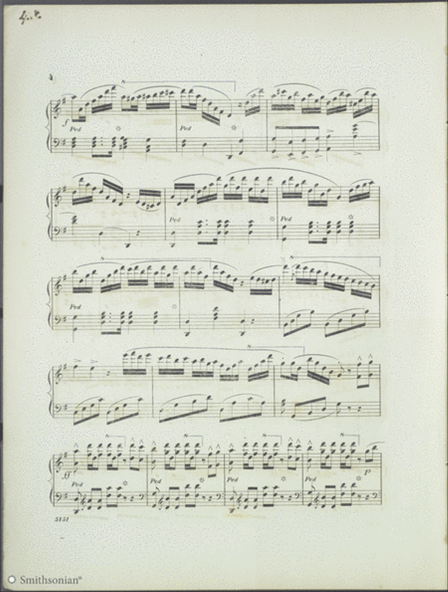 The National Songs of America Piano Solo scores gallery preview page 4