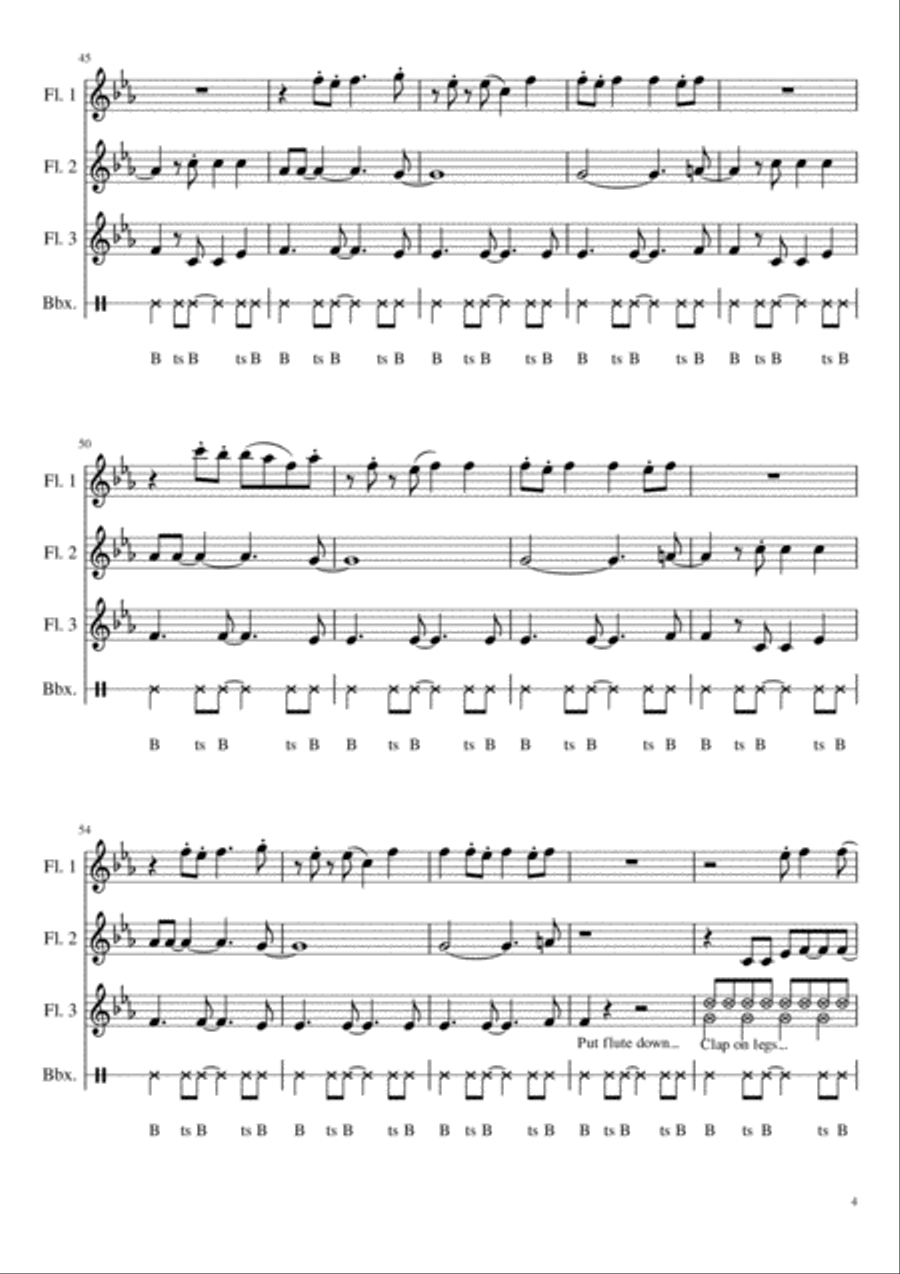 Happy Woodwind Trio scores gallery preview page 5