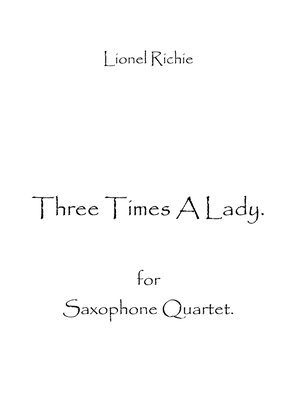 Three Times A Lady