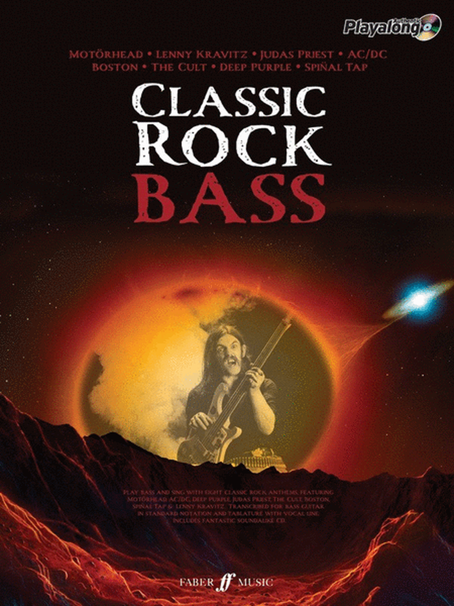 Classic Rock Bass Book/CD