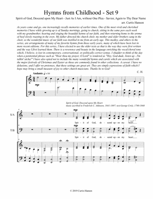 Book cover for Hymns from Childhood - Set 9 (SATB)