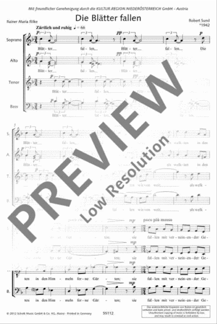 Herbst A Cappella scores gallery preview page 4