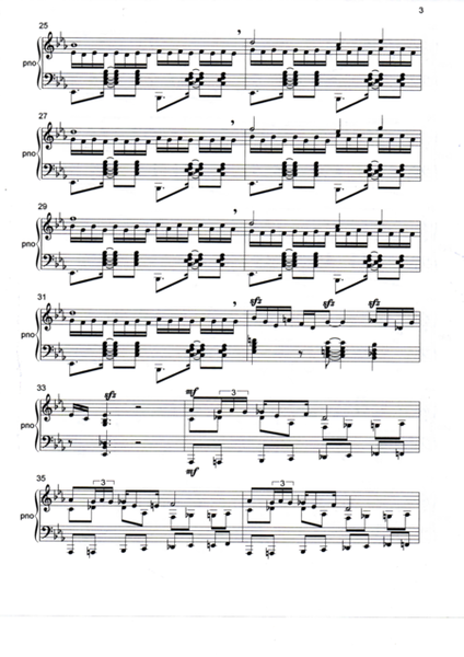 Prelude III For Piano