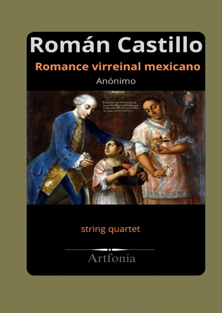 Román Castillo String Quartet scores gallery preview page 1