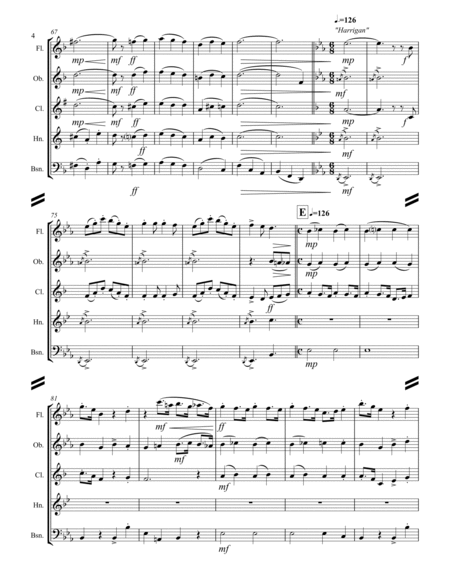 Broadway Medley (for Woodwind Quintet) image number null
