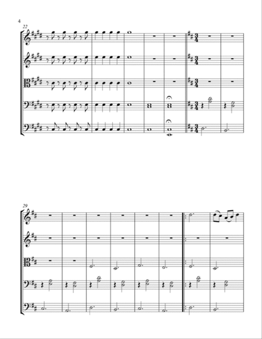 Crashing Hope Crashing Hope String Quintet scores gallery preview page 4