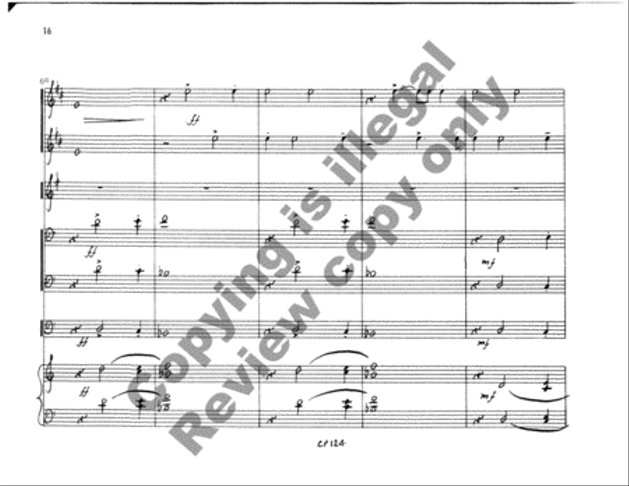 Liturgical Sonata Trombone scores gallery preview page 53