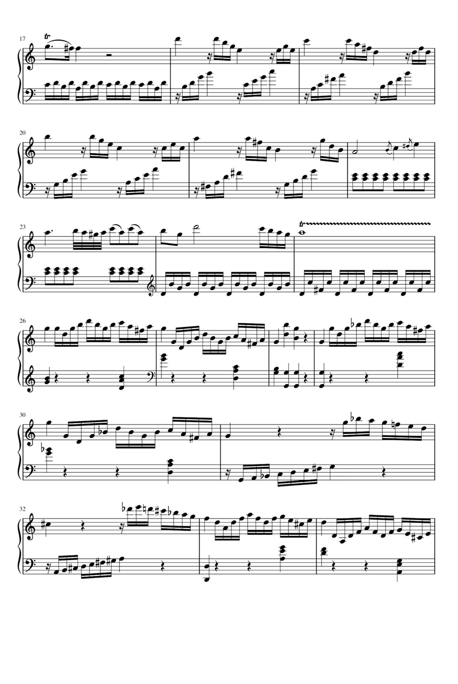 Sonatina No.16 - Muzio Clementi Piano Solo scores gallery preview page 2