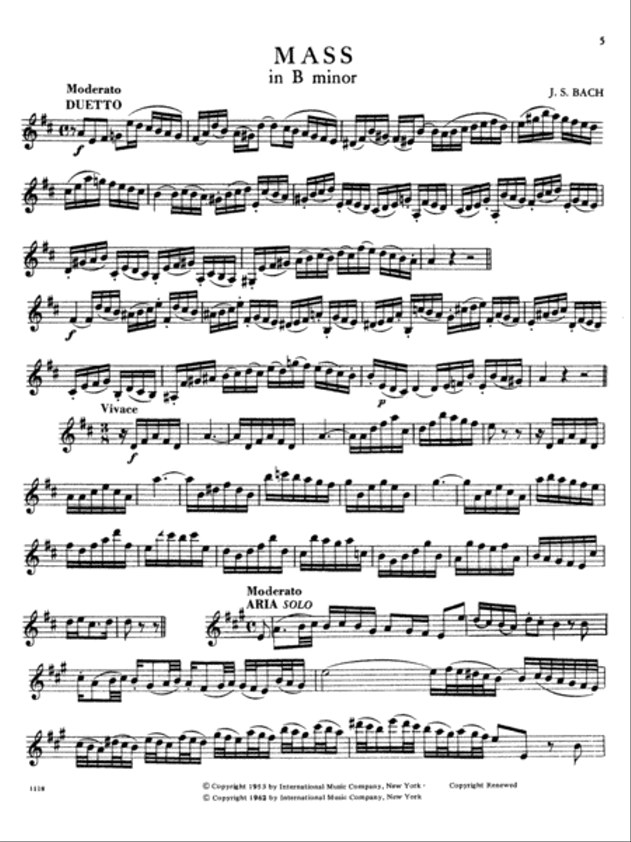 Orchestral Excerpts from the Symphonic Repertoire - Volume 1 (for Violin)