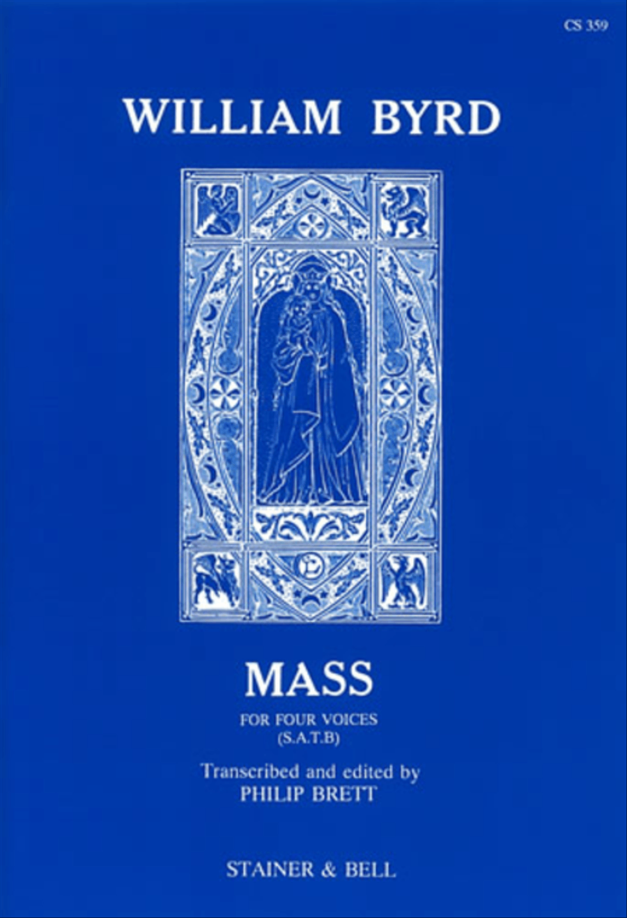 Mass for Four Voices 4-Part scores gallery preview page 1