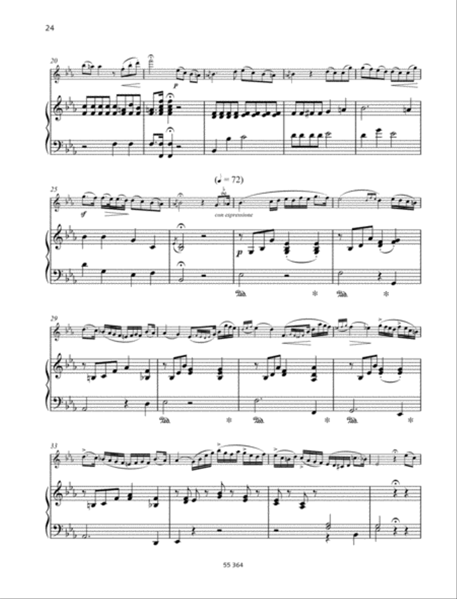 Che farò senza Euridice Flute Solo scores gallery preview page 2