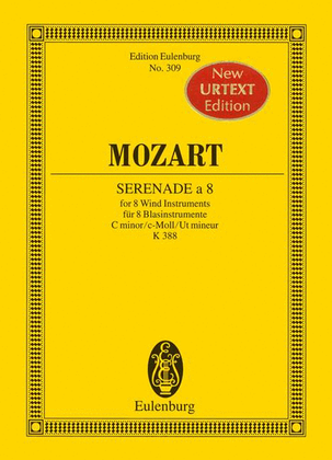 Book cover for Serenade a 8 in C Minor, KV. 388