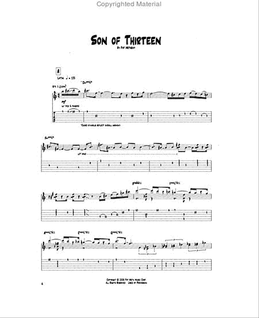 Pat Metheny with Christian McBride & Antonion Sanchez - Day Trip/Tokyo Day Trip Live Electric Guitar scores gallery preview page 2