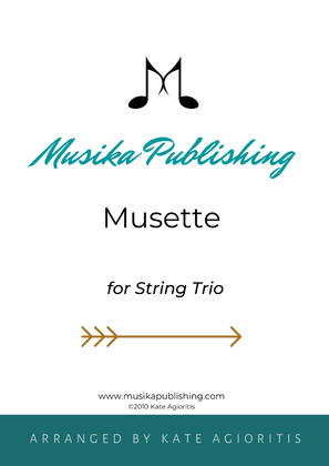 Book cover for Musette - String Trio