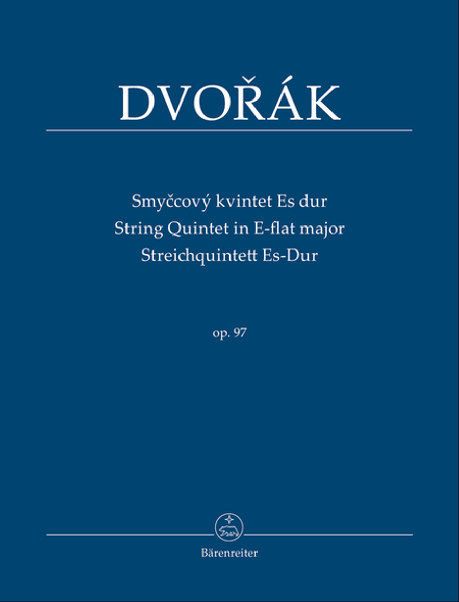 String Quintet E-flat major op. 97 String Quintet scores gallery preview page 1