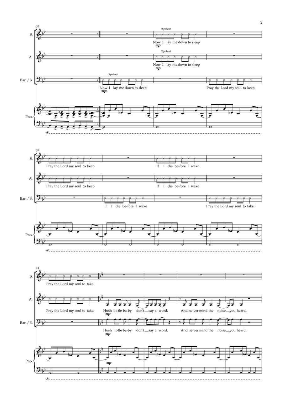 Enter Sandman 3-Part scores gallery preview page 3