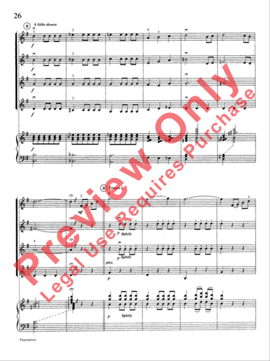 Highland/Etling Violin Quartet Series: Book 2