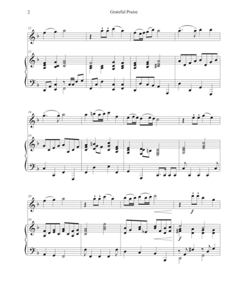 Grateful Praise (Violin-Piano) image number null