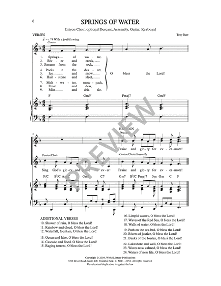 Three Paschal Responses 2-Part scores gallery preview page 8