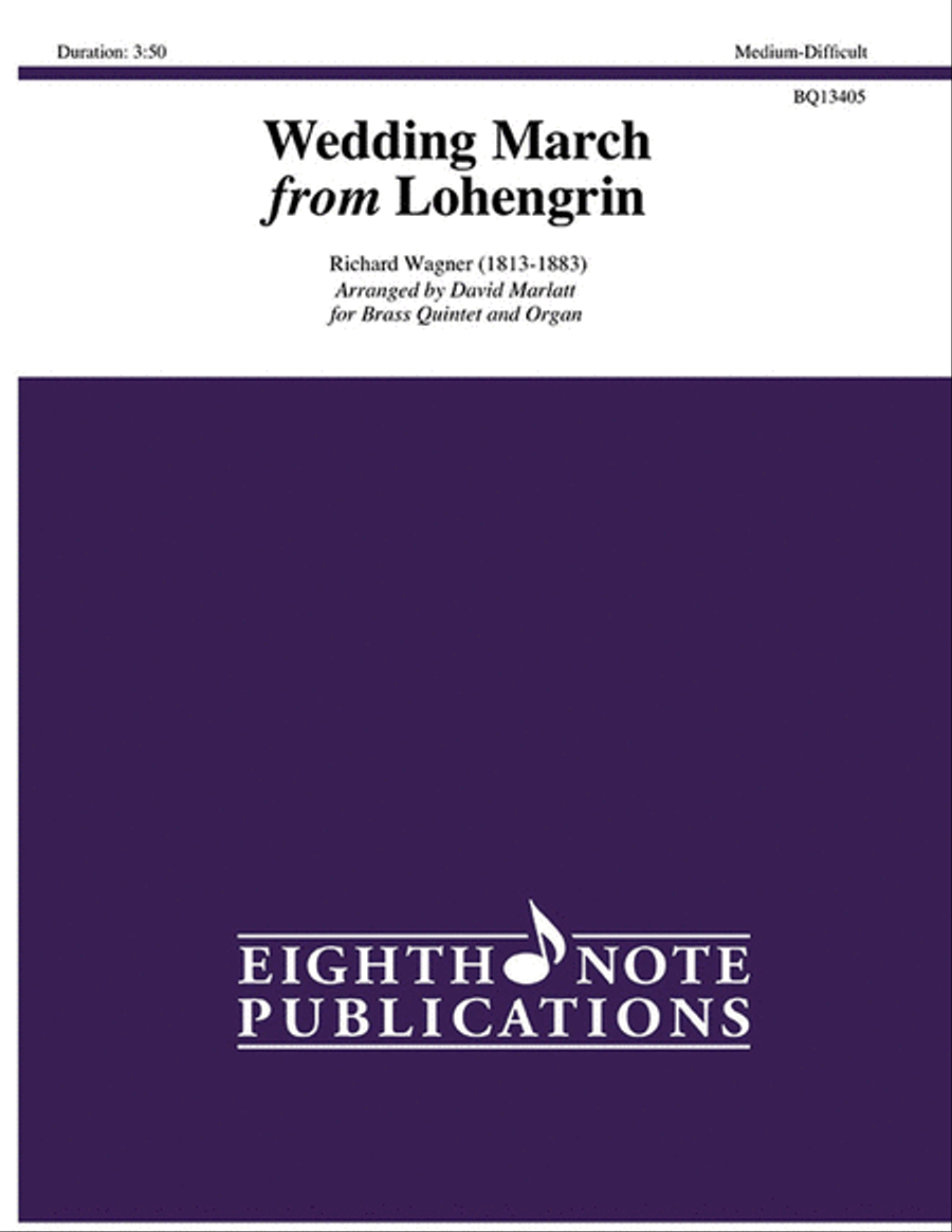 Wedding March from Lohengrin Brass Ensemble scores gallery preview page 1